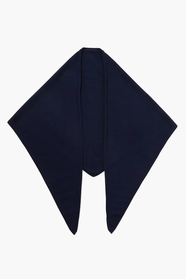 Chan Luu Scarves Triangle Scarf Navy 8211 Women
