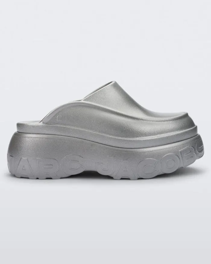 Clog Silver Women Melissa Slides