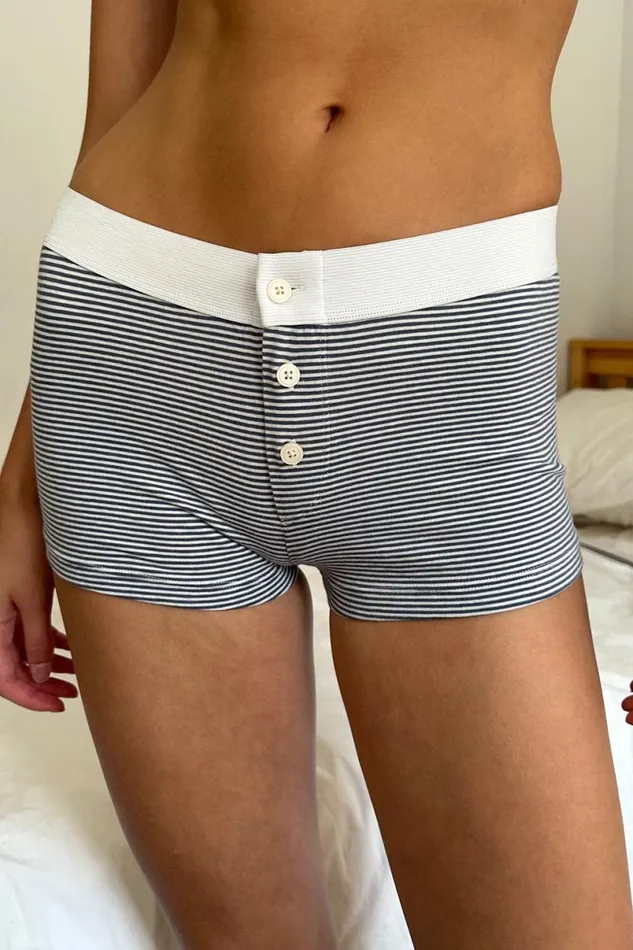 Clothing Boyshort Stripe Underwear Brandy Melville MATCHING SETS