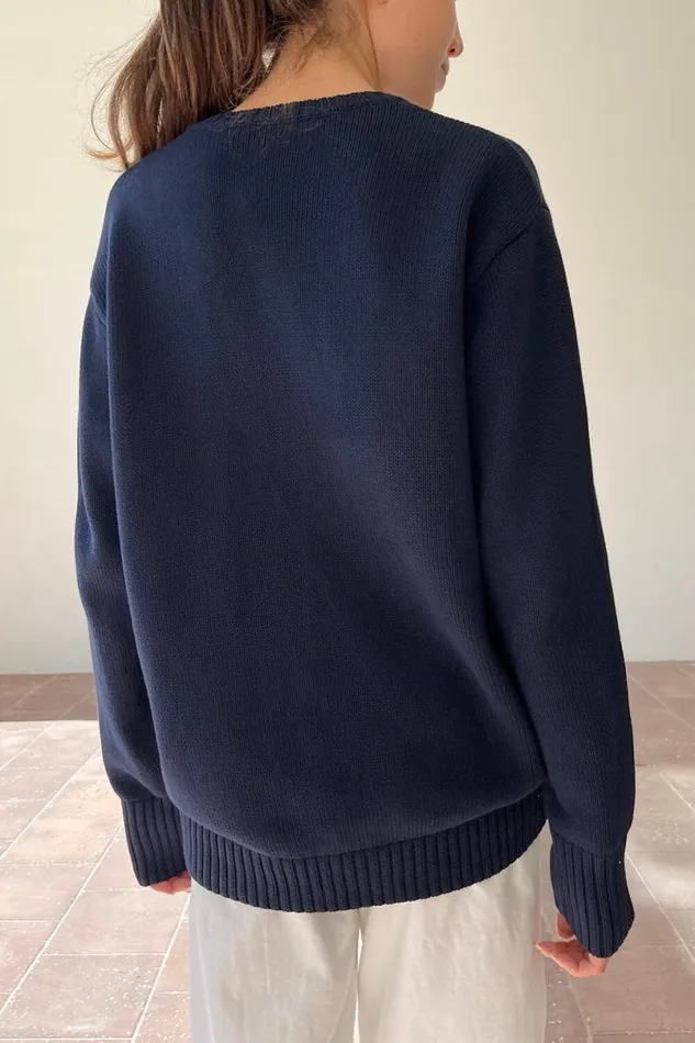 Clothing Brianna Cotton Sweater Brandy Melville SWEATERS Clothing Brianna Cotton Sweater Brandy Melville SWEATERS