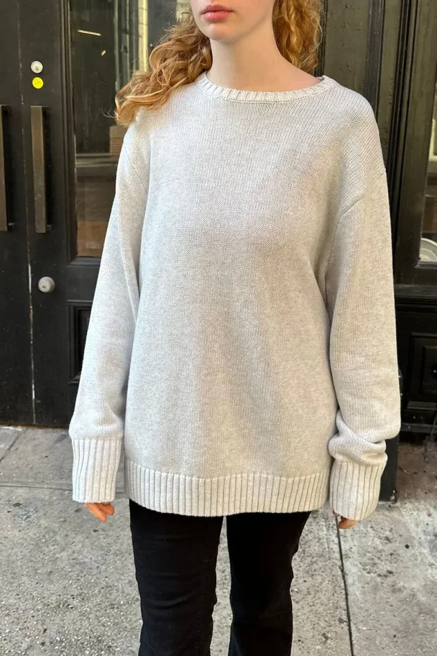 Clothing Brianna Cotton Sweater Brandy Melville SWEATERS Clothing Brianna Cotton Sweater Brandy Melville SWEATERS