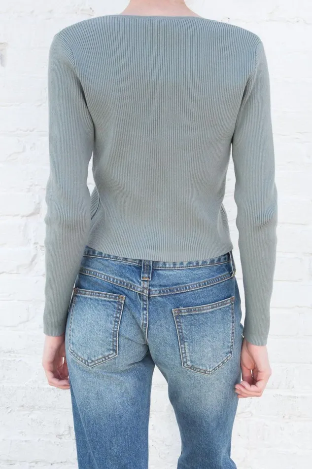 Clothing Collin Cotton Cardigan Brandy Melville SWEATERS
