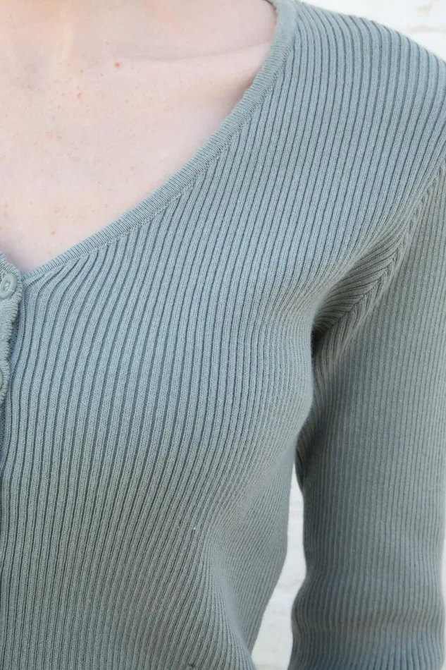 Clothing Collin Cotton Cardigan Brandy Melville SWEATERS