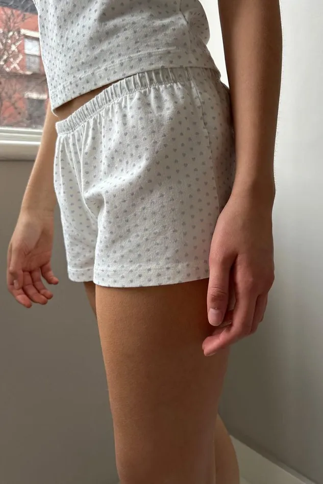 Clothing Emery Heart Sweatshorts Brandy Melville MATCHING SETS