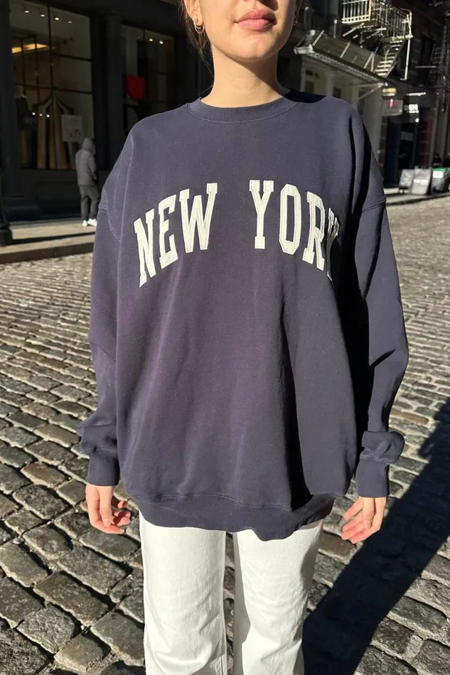 Clothing Erica New York Sweatshirt Brandy Melville SWEATERS