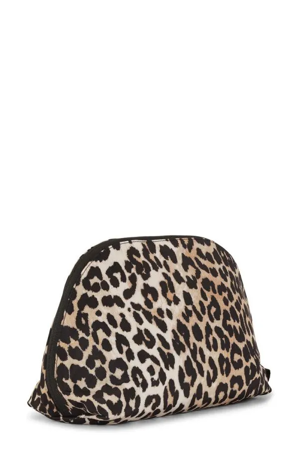 Clothing GANNI Leopard Print Tech Vanity Bag Leopard Clothing GANNI Leopard Print Tech Vanity Bag Leopard