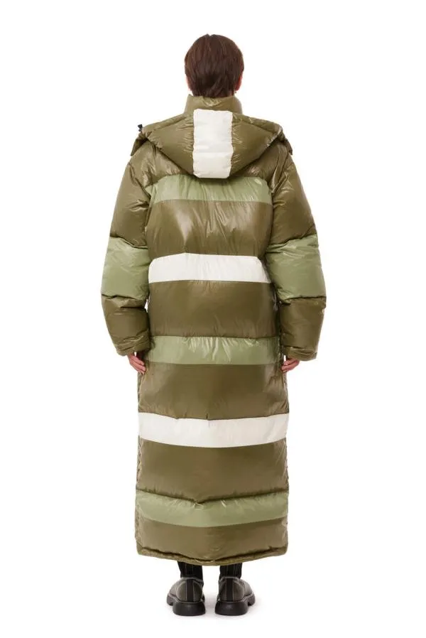 Clothing GANNI Outerwear X 66North Askja Down Coat SE Marine Olive