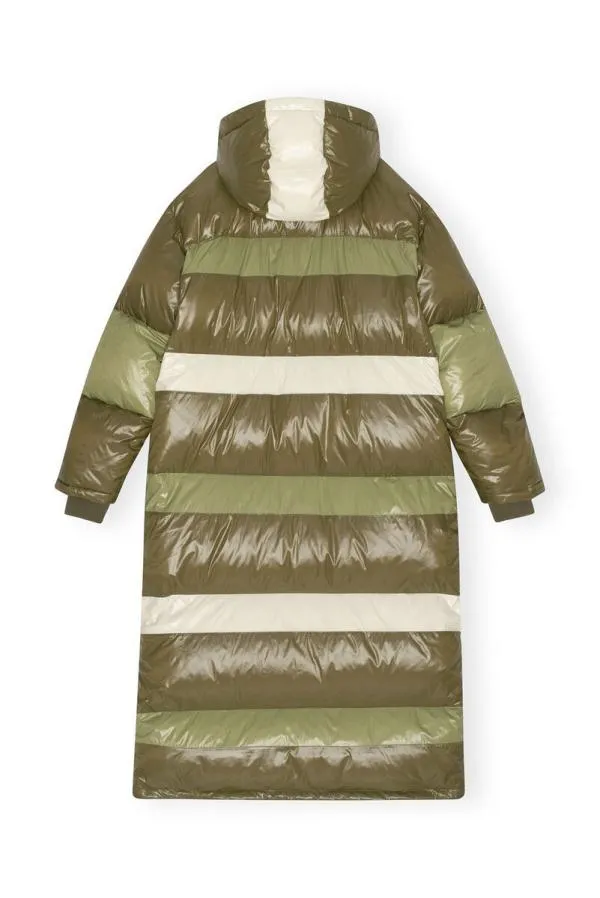 Clothing GANNI Outerwear X 66North Askja Down Coat SE Marine Olive