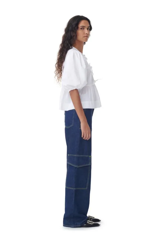 Clothing GANNI Trousers Rinse Denim Angi Jeans Rinse Clothing GANNI Trousers Rinse Denim Angi Jeans Rinse