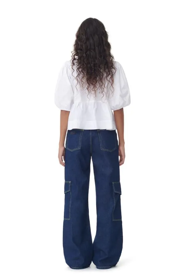 Clothing GANNI Trousers Rinse Denim Angi Jeans Rinse Clothing GANNI Trousers Rinse Denim Angi Jeans Rinse
