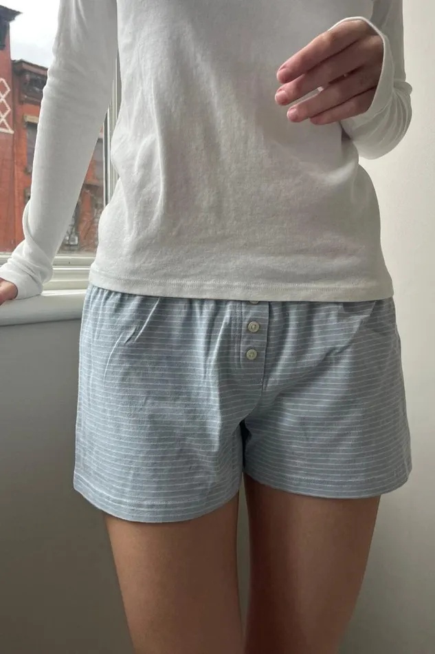 Clothing Keira Stripe Shorts Brandy Melville SHORTS and SKIRTS
