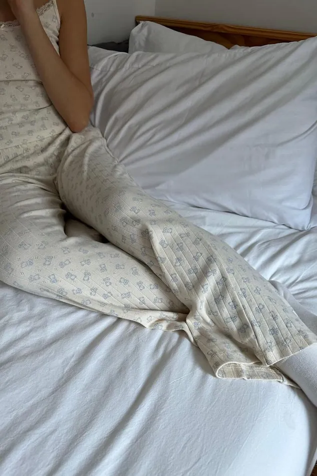 Clothing Keira Teddy Bear Sweatpants Brandy Melville SWEATPANTS and SWEATSHIRTS