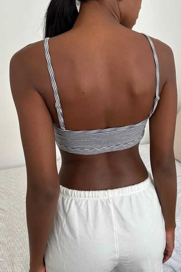 Clothing Lainey Striped Bra Top Brandy Melville MATCHING SETS