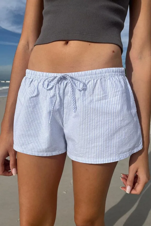 Clothing Mary Lou Striped Sweatshorts Brandy Melville BOTTOMS
