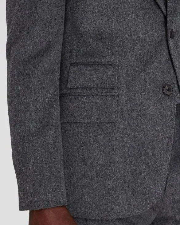 Club Monaco Blazers and Suiting Cashmere Blend Suit Jacket Dark Grey 8211 Men