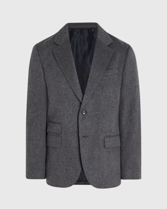 Club Monaco Blazers and Suiting Cashmere Blend Suit Jacket Dark Grey 8211 Men