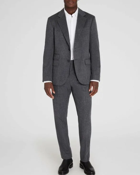 Club Monaco Blazers and Suiting Cashmere Blend Suit Jacket Dark Grey 8211 Men