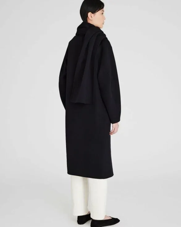 Club Monaco Jackets and Coats DoubleFaced Scarf Coat Black 8211 Women