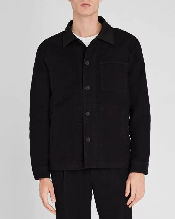 Club Monaco Jackets and Coats Moleskin Chore Jacket Charcoal 8211 Men
