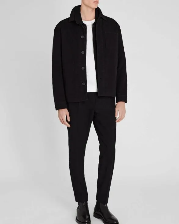 Club Monaco Jackets and Coats Moleskin Chore Jacket Charcoal 8211 Men