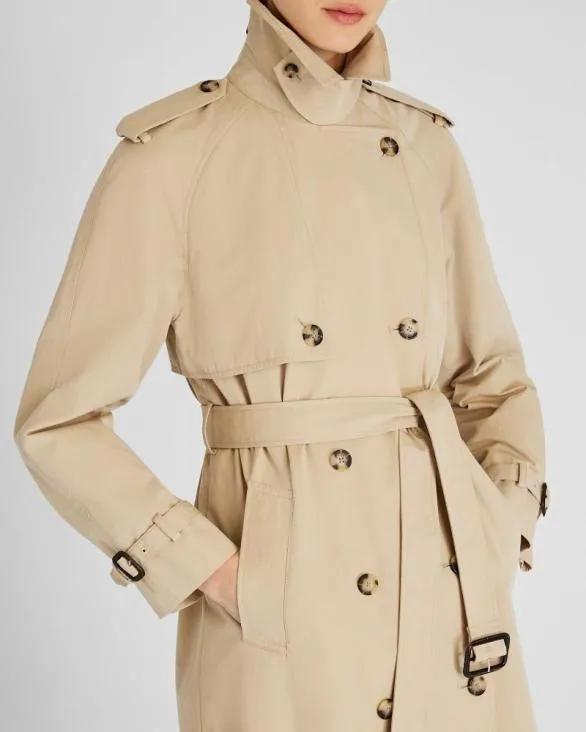 Club Monaco Jackets and Coats Monaco Trench Birch Wood 8211 Women