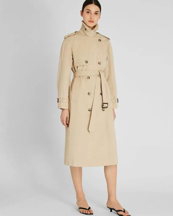 Club Monaco Jackets and Coats Monaco Trench Birch Wood 8211 Women