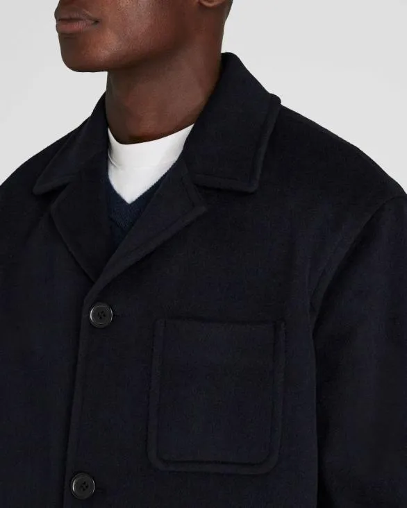 Club Monaco Jackets and Coats Wool Blend Short Coat Navy 8211 Men