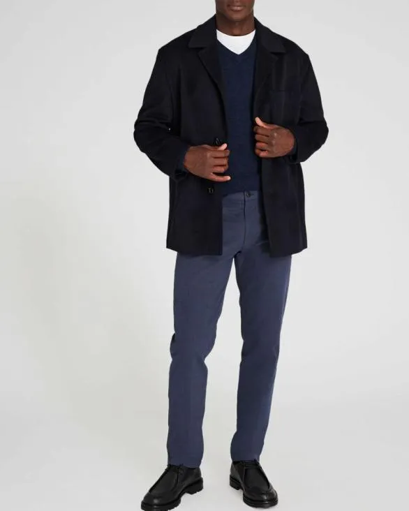 Club Monaco Jackets and Coats Wool Blend Short Coat Navy 8211 Men