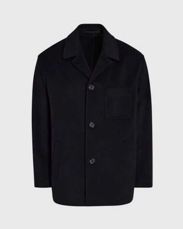 Club Monaco Jackets and Coats Wool Blend Short Coat Navy 8211 Men