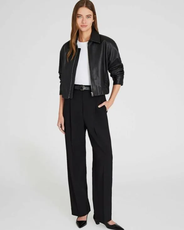 Club Monaco Pants Borrem Pleated Pant Black 8211 Women