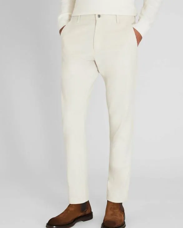 Club Monaco Pants Cotton Linen Twill Pant Pale Grey 8211 Men