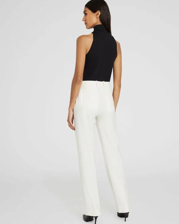 Club Monaco Pants FullLength Borrem Pant Off White 8211 Women