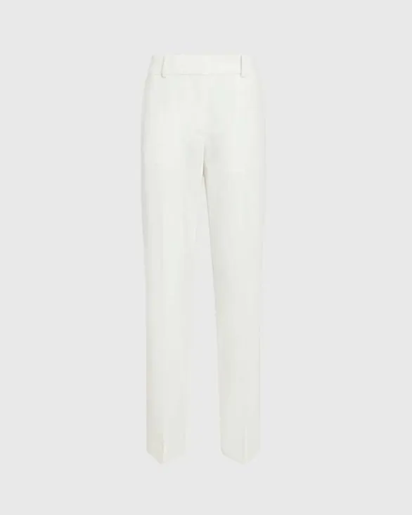 Club Monaco Pants FullLength Borrem Pant Off White 8211 Women