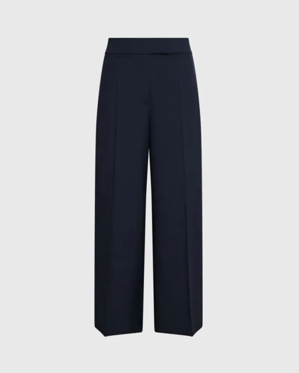 Club Monaco Pants WideLeg Borrem Pant Navy 8211 Women