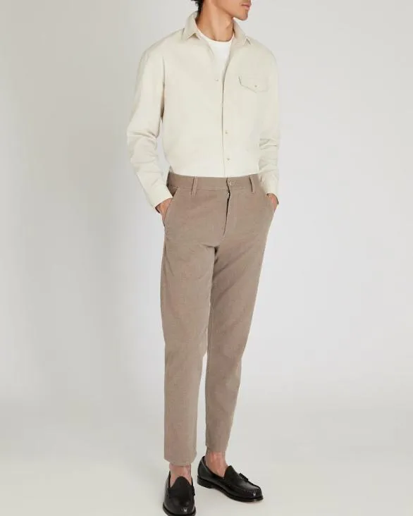 Club Monaco Shirts LongSleeve Standard Texture Shirt Pale Grey 8211 Men
