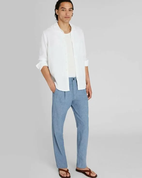 Club Monaco Shirts LongSleeve Summer Doubleface Shirt White Base 8211 Men