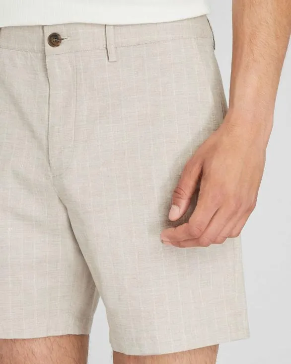 Club Monaco Shorts Baxter Stripe 7034 Short Taupe 8211 Men