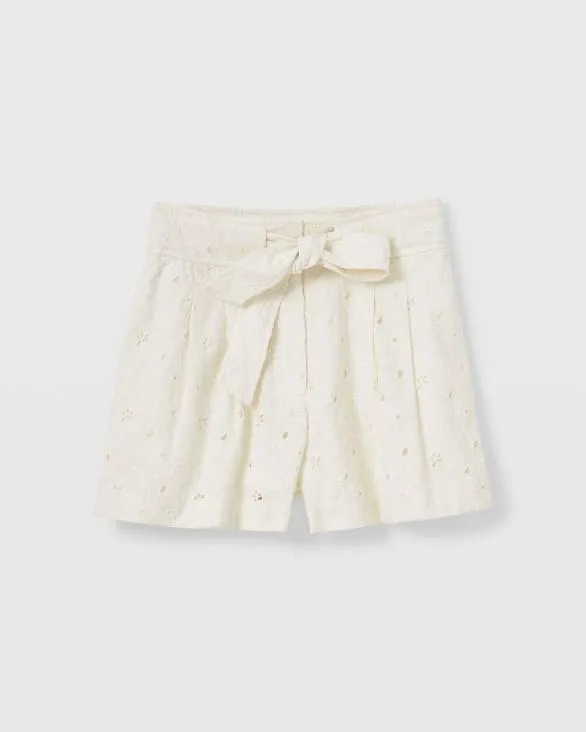 Club Monaco Shorts Eyelet Short White 8211 Women
