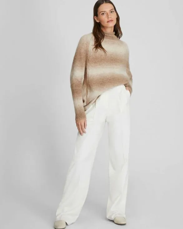 Club Monaco Sweaters Alpaca Ombr Mockneck Sweater Neutral 8211 Women