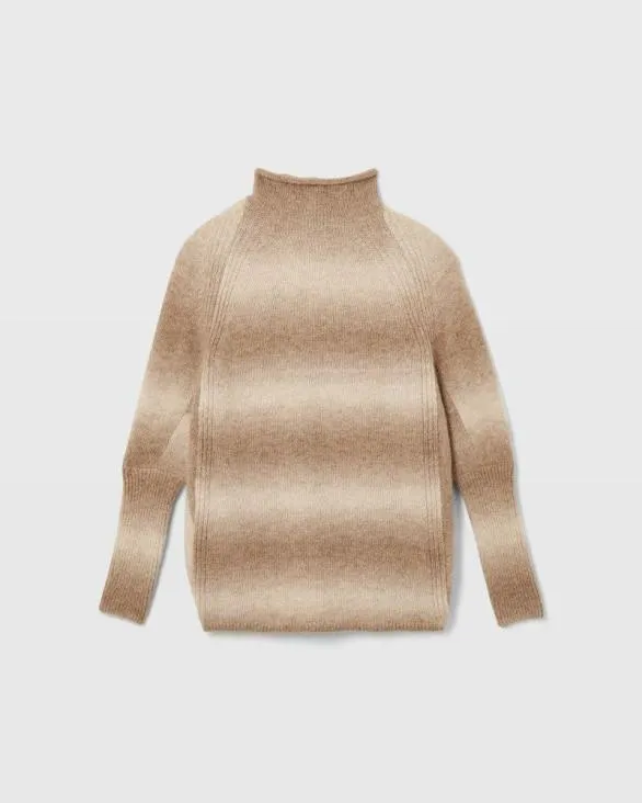 Club Monaco Sweaters Alpaca Ombr Mockneck Sweater Neutral 8211 Women