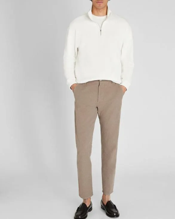 Club Monaco Sweatshirts and Lounge Rib Knit QuarterZip Off White 8211 Men