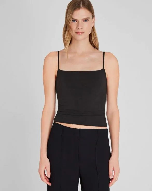 Club Monaco Tops Contour Cami Black 8211 Women