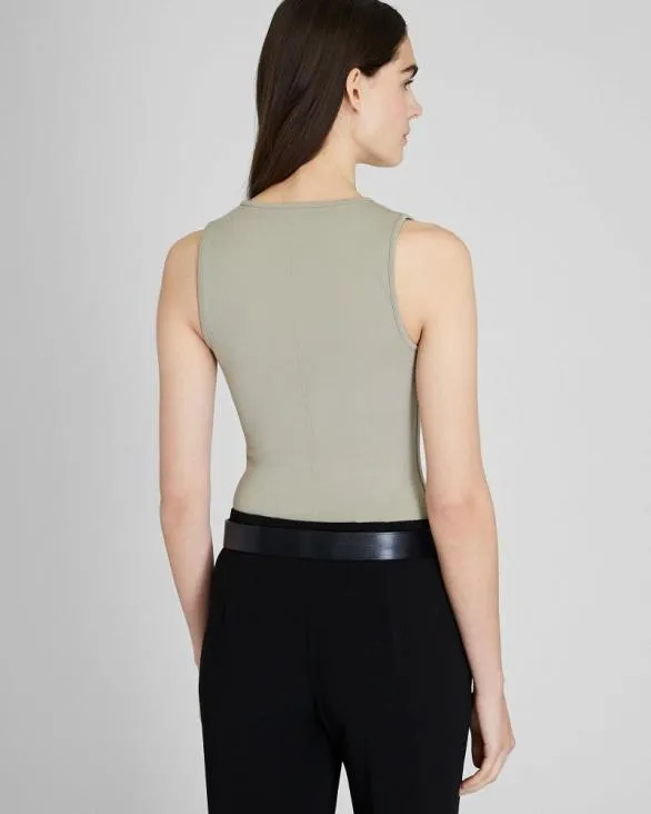 Club Monaco Tops DeepV Bodysuit Oak 8211 Women