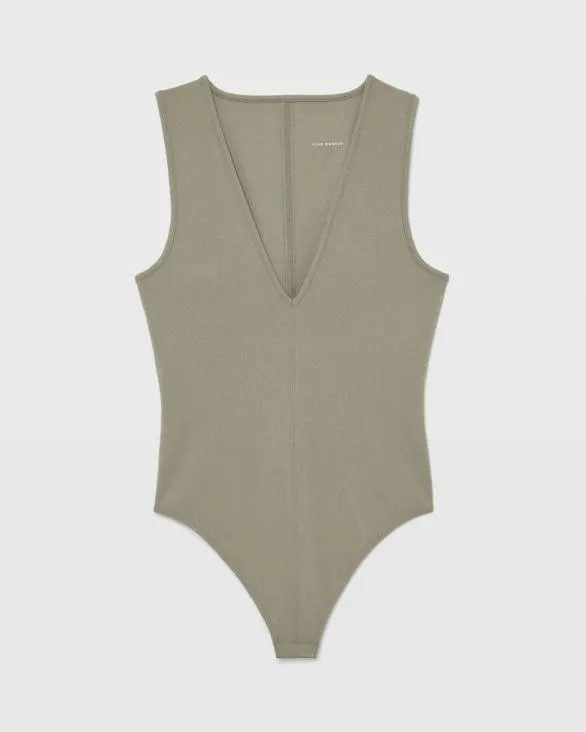 Club Monaco Tops DeepV Bodysuit Oak 8211 Women