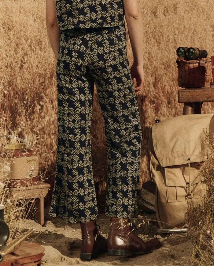 Collection The Great The Dance Pant Navy Scattered Daisy