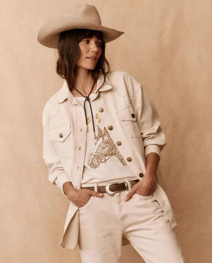 Collection The Great The Gallop Shirt Natural