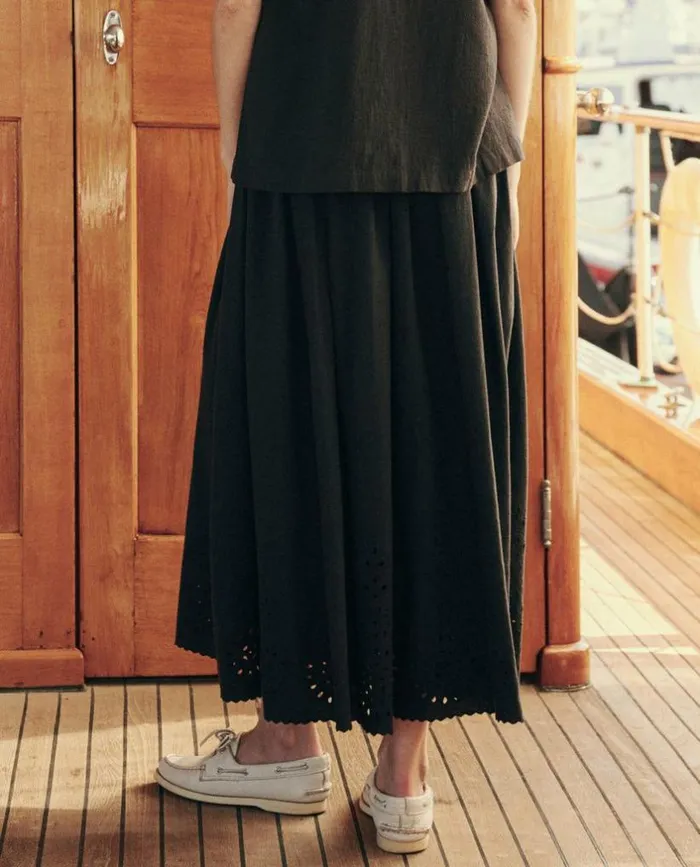 Collection The Great The Gather Skirt Black