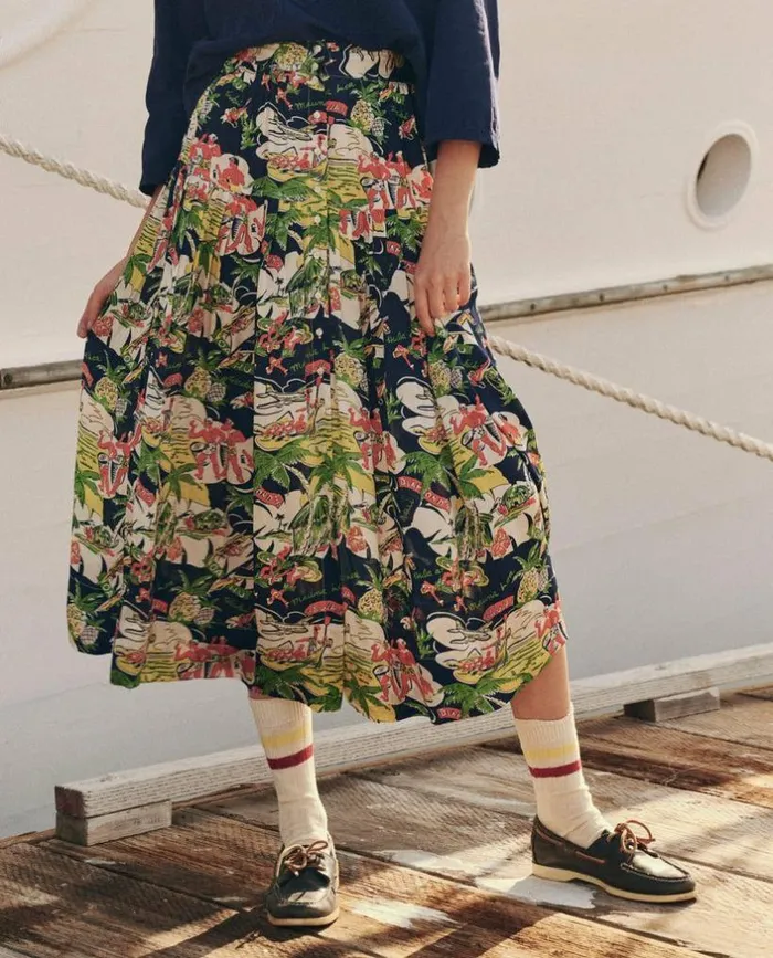 Collection The Great The Highland Skirt Surfjack Print