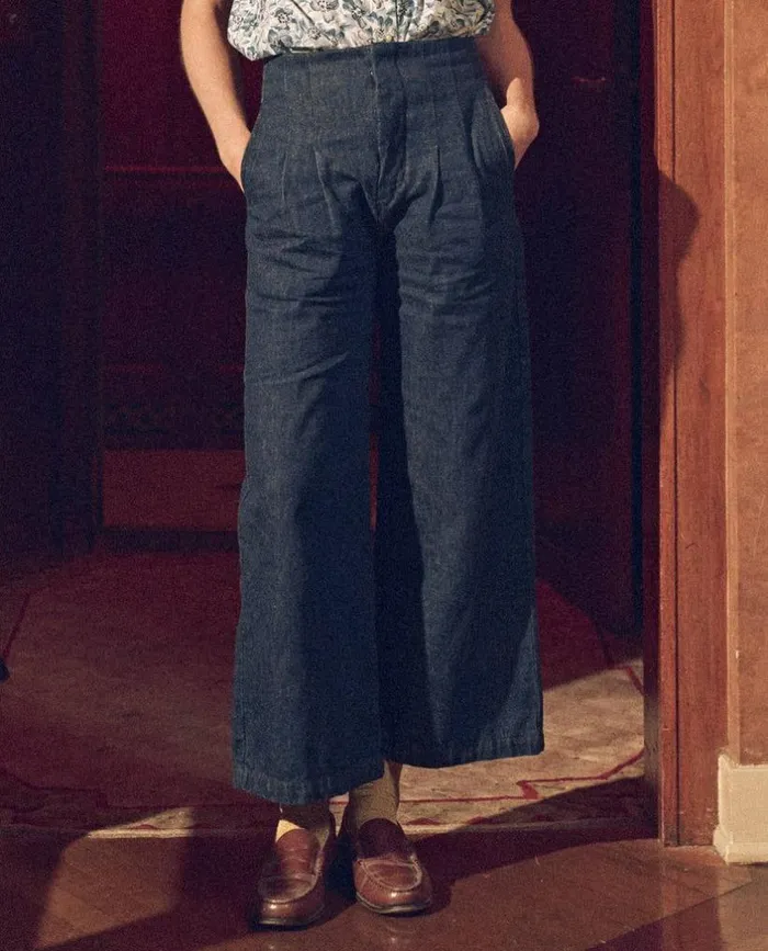 Collection The Great The Sculpted Trouser Rinse Wash
