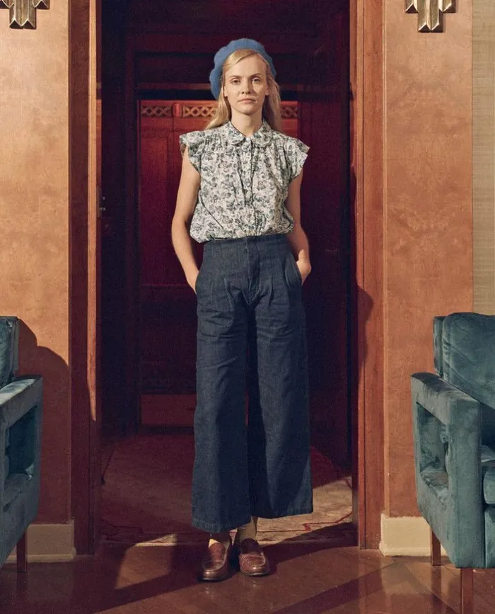 Collection The Great The Sculpted Trouser Rinse Wash